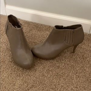 Madden Girl Tan Ankle Booties